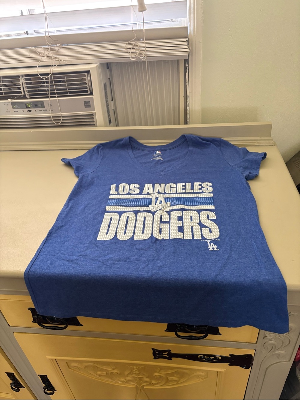 Los Angeles Dodgers Women's Blue Graphic Tee - LA Dodgers